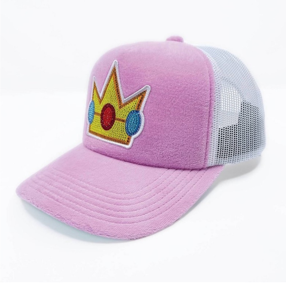Nintendo Pink and Yellow Trucker Hat - Picture 3 of 5